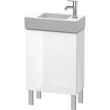 Duravit LC6751L2222 - L-Cube One Door Floorstanding Vanity Unit White