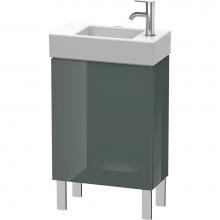 Duravit LC6751L3838 - Duravit L-Cube One Door Floorstanding Vanity Unit Dolomite Gray