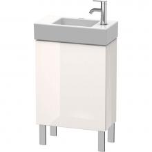 Duravit LC6751L8585 - L-Cube One Door Floorstanding Vanity Unit White