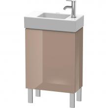 Duravit LC6751L8686 - Duravit L-Cube One Door Floorstanding Vanity Unit Cappuccino