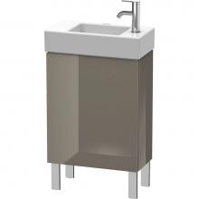 Duravit LC6751L8989 - Duravit L-Cube One Door Floorstanding Vanity Unit Flannel Gray