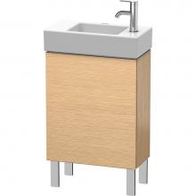 Duravit LC6751R1212 - Duravit L-Cube One Door Floorstanding Vanity Unit Brushed Oak