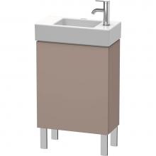 Duravit LC6751R4343 - L-Cube One Door Floorstanding Vanity Unit Basalt