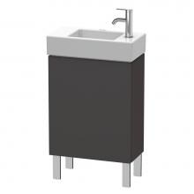 Duravit LC6751R8080 - L-Cube One Door Floorstanding Vanity Unit Cashmere Oak