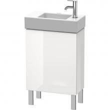 Duravit LC6751R8585 - L-Cube One Door Floorstanding Vanity Unit White