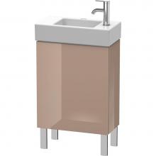 Duravit LC6751R8686 - Duravit L-Cube One Door Floorstanding Vanity Unit Cappuccino