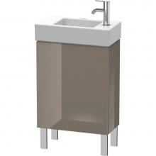 Duravit LC6751R8989 - Duravit L-Cube One Door Floorstanding Vanity Unit Flannel Gray