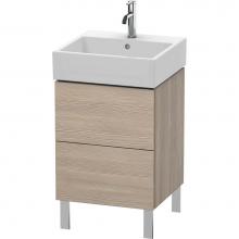 Duravit LC677403131 - Duravit L-Cube Floor Standing Vanity Unit  Pine Silver