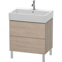 Duravit LC677603131 - Duravit L-Cube Floor Standing Vanity Unit  Pine Silver