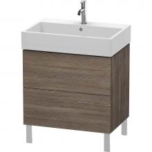 Duravit LC677605151 - Duravit L-Cube Floor Standing Vanity Unit  Pine Terra