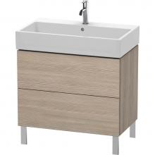 Duravit LC677703131 - Duravit L-Cube Floor Standing Vanity Unit  Pine Silver