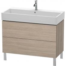 Duravit LC677803131 - Duravit L-Cube Floor Standing Vanity Unit  Pine Silver