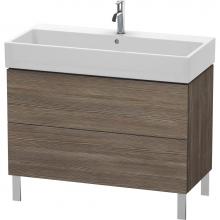 Duravit LC677805151 - Duravit L-Cube Floor Standing Vanity Unit  Pine Terra