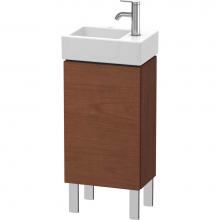 Duravit LC6793L1313 - L-Cube One Door Floorstanding Vanity Unit American Walnut