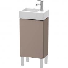 Duravit LC6793L4343 - L-Cube One Door Floorstanding Vanity Unit Basalt