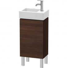 Duravit LC6793L5353 - Duravit L-Cube One Door Floorstanding Vanity Unit Chestnut Dark