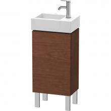 Duravit LC6793R1313 - L-Cube One Door Floorstanding Vanity Unit American Walnut