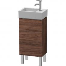 Duravit LC6793R2121 - L-Cube One Door Floorstanding Vanity Unit Walnut Dark