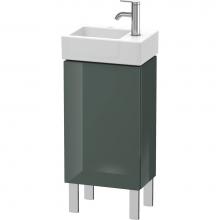 Duravit LC6793R3838 - Duravit L-Cube One Door Floorstanding Vanity Unit Dolomite Gray