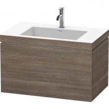 Duravit LC6917O5151 - Duravit L-Cube C-Bonded Wall-Mounted Vanity  Pine Terra