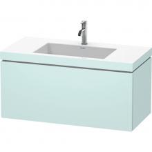 Duravit LC6918O0909 - Duravit L-Cube C-Bonded Wall-Mounted Vanity  Light Blue Matte