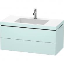 Duravit LC6928O0909 - Duravit L-Cube C-Bonded Wall-Mounted Vanity  Light Blue Matte