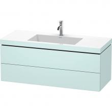 Duravit LC6929O0909 - Duravit L-Cube C-Bonded Wall-Mounted Vanity  Light Blue Matte