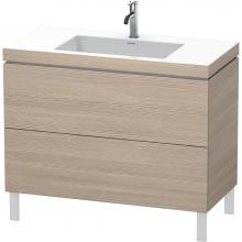 Duravit LC6938O3131 - Duravit L-Cube C-Bonded Floorstanding Vanity  Pine Silver