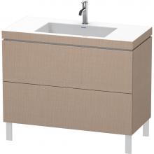 Duravit LC6938O7575 - L-Cube Two Drawer C-Bonded Floorstanding Vanity Kit Linen