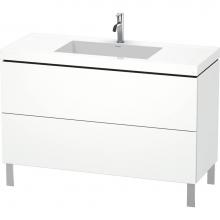 Duravit LC6939O1818 - L-Cube Two Drawer C-Bonded Floorstanding Vanity Kit White