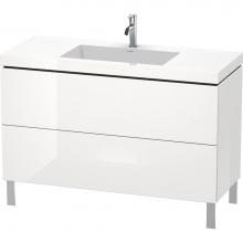 Duravit LC6939T7171 - Duravit L-Cube C-Bonded Floorstanding Vanity  Mediterranean Oak