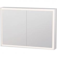 Duravit LC7552000006000 - L-Cube Mirror Cabinet with Lighting White