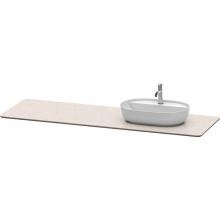 Duravit LU9468R2525 - Luv Console with One Sink Cut-Out Sand