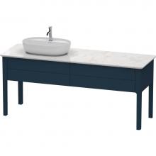 Duravit LU9563L9898 - Luv Two Drawer Floorstanding Vanity Unit Midnight Blue