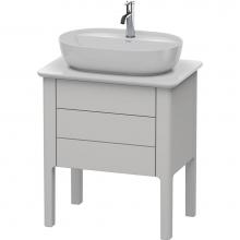 Duravit LU956503939 - Luv One Drawer Floorstanding Vanity Unit Nordic White