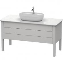 Duravit LU956603939 - Luv One Drawer Floorstanding Vanity Unit Nordic White