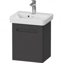 Duravit N14266L49490000 - No.1 Vanity Unit Wall-Mounted Graphite Matte