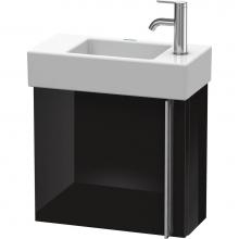 Duravit VA6210L4040 - Duravit Vero Air Vanity Unit Wall-Mounted  Black High Gloss