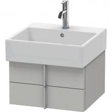 Duravit VA628400707 - Duravit Vero Air Vanity Unit Wall-Mounted  Concrete Gray Matte