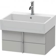 Duravit VA628500707 - Duravit Vero Air Vanity Unit Wall-Mounted  Concrete Gray Matte