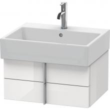 Duravit VA628502222 - Duravit Vero Air Vanity Unit Wall-Mounted  White High Gloss