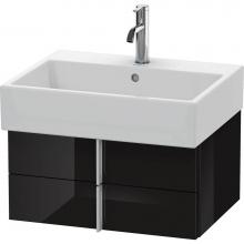 Duravit VA628504040 - Duravit Vero Air Vanity Unit Wall-Mounted  Black High Gloss