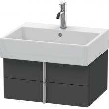 Duravit VA628504949 - Duravit Vero Air Vanity Unit Wall-Mounted  Graphite Matte