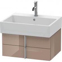 Duravit VA628508686 - Duravit Vero Air Vanity Unit Wall-Mounted  Cappuccino High Gloss