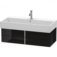 Duravit VA628804040 - Duravit Vero Air Vanity Unit Wall-Mounted  Black High Gloss