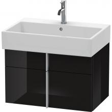 Duravit VA650604040 - Duravit Vero Air Vanity Unit Wall-Mounted  Black High Gloss