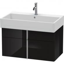 Duravit VA650704040 - Duravit Vero Air Vanity Unit Wall-Mounted  Black High Gloss