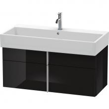 Duravit VA650804040 - Duravit Vero Air Vanity Unit Wall-Mounted  Black High Gloss