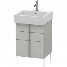 Duravit VA658400707 - Duravit Vero Air Floor Standing Vanity Unit  Concrete Gray Matte