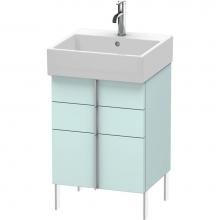 Duravit VA658400909 - Duravit Vero Air Floor Standing Vanity Unit  Light Blue Matte